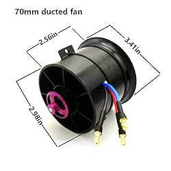 Powerfun EDF 70mm 12 Blades Ducted Fan with RC