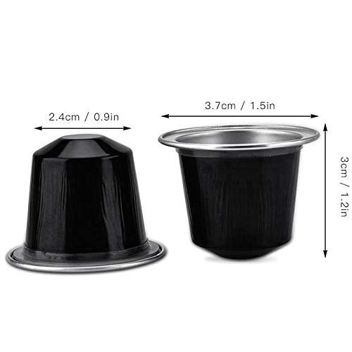 L.BAN 50Sets Nachfüllbare Kaffeekapseln Tasse Einweg-Kaffeekapseln Verpackung Cafe Supplies for Black – Bild 4