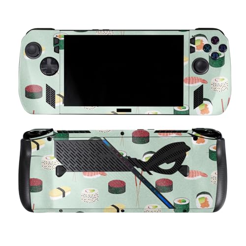 Glossy Glitter Skin Compatible with Asus ROG Ally X - Sushi - Premium 3M Vinyl…
