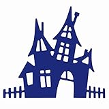 Staron Happy Halloween Cutting Dies Metal Cut Dies Stencil Template Mould DIY Scrapbooking Embossing Album Paper Card Making Art Craft (R)