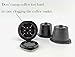 NRP 3pack Steel-lid Coffee Capsules for NESPRESSO Coffeemaker ECO Reusable Filter 3-5g grounds coffee