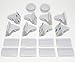 Magnetic Baby Safety Locks for Cabinets & Drawers - Baby Proof & Easy Install - No Screws or Drilling - 8+2 Set
