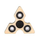 Plovex 3 Angle Wooden Fidget Hand Spinner Triangle DIY Wooden Puzzle Finger Toy Gift for ADHD Children Adults