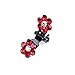 cuhair 10pcs Crystal Rhinestone Assorted Bangs Mini Hair Claw Clip Hair Pin Flower Accessories for Girl Women Baby Mix Colored by cuhair