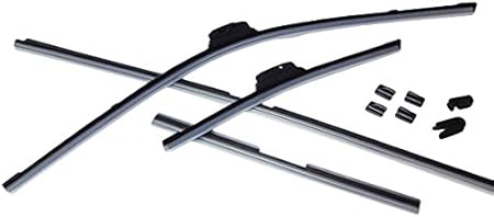 Amazon トヨタエスティマ専用 エアロフラットワイパー運転席700mm助手席450mm左右セット 替ゴム2本付 ワイパー交換 ワイパーブレード 車 バイク