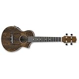 Ibanez UEW13E Open Pore Natural Nylon-Stringed Acoustic-Electric Concert Ukulele