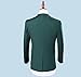 Men's 3PC Green Business Suit Jacket Vest Pants Wedding Suits for Men Slim Fit Men Suits Green 48 Chest / 42 Waist