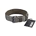 OneTigris Military Adjustable Dog Collar with Metal D Ring & Buckle 2 Sizes (Ranger Green, L)