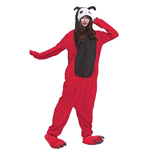 PALMFOX Unisex Onesies Rhino Animal Cosplay Costume Adult Pajamas Lounge Wear