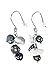 HinsonGayle Freshwater Cultured Pearl & Howlite Dangle Earrings Sterling Silver