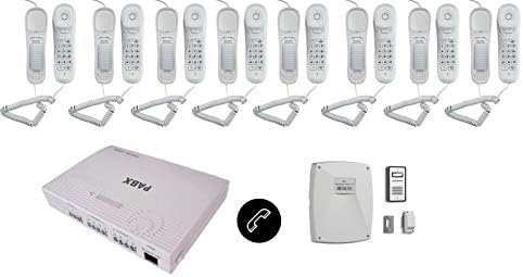 8 Way Intercom Telephone Landline Doorbell Door Gate Release Bell Complete Kit
