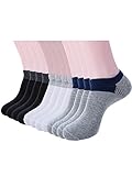 Active Athletic Low Cut Ankle Cotton Socks White/Grey/Black 12 Pack