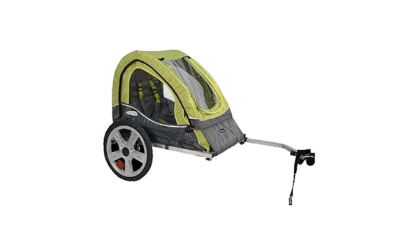 Pacific Cycle Instep Sync - Remolque para Bicicleta, 12-QE104, Green/Gray: Amazon.es: Deportes y aire libre