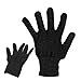 392°F Heat Resistant Gloves Curly hair / straight hair anti-scalding tools for Curling, Flat Iron and Curling Wand Suitable,Single glove,Black