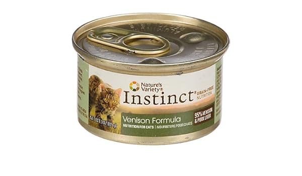 instinct venison cat food