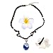 WMAO Moana-Necklace Hair Flower Clip and Necklace Set, | Cosplay Children Adults Kids Toys Princess Doll Birthday Party Supplies for Girl Gift