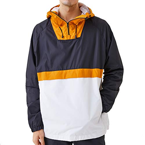 quarter zip rain jacket pullover