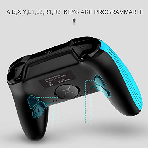 Game for Switch Controller,GEEKLIN Wireless Gamepad for pc Android,3D Joystick moudles and Button moudles are Interchangeable for Wireless Gamepad