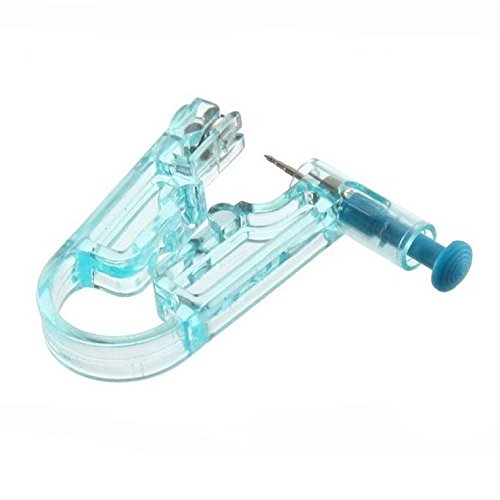 NYKKOLA 8pcs Disposable Safety Sterile Ear Piercing Gun Unit Tool With Ear Stud Asepsis Pierce Kit