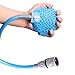 BMBZON Pet Shower Sprayer Pet Bathing Tool Multi-Functional Bath Hose Sprayer and Scrubber in One, Dog Cat Grooming Bath Massager Adjustable Handheld Sprayer Shampoo Brush Indoor and Outdoor Use