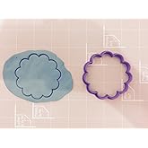 scalloped Round Cookie Cutter (5 Inch)