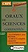 6 oraux de sciences commentés : 1re épreuve d'admission CRPE by 