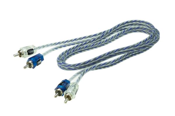 Scosche EFX Vector V3 2-Channel Twisted Pair RCA Interconnect Audio Cables - 2C…