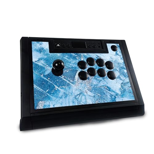 Glossy Glitter Gaming Skin Compatible with Hori Fighting Stick Alpha (PS5, PS4,…