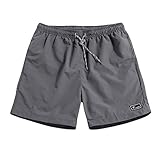 Mens Shorts Quick Dry Workout Drawstring Elastic