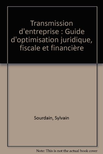 Transmission d'entreprise