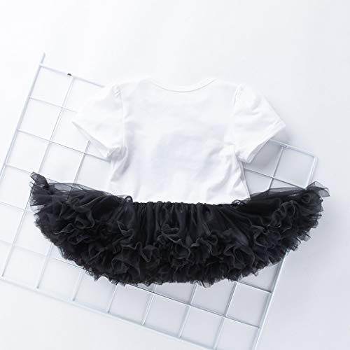 Baby Dance Dress Set,SMALLE◕‿◕ 3Pcs Baby Girls Cartoon Swan Princess Dress+Headbands+Shoes Ballet Costume Set White - Thumbnail 4