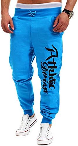 Moin Men's Sweatpants Jogger Casual Baggy Hiphop Dance Harem Trousers