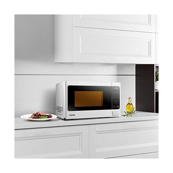 Toshiba-800-w-20-L-Microwave-Oven-with-6-Preset-Recipes-11-Power-Levels-Procedural-Memory-Auto-Defrost-and-Digital-Display-White-MM-EM20PWH Toshiba 800w 20L Microwave Oven with 6 Preset Recipes, 11 Power Levels, Procedural Memory, Auto Defrost, and Digital…