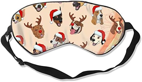 NCNET 100% Silk Sleep Mask for Women Men,Night Blindfold,Light Blocking,Eye Shade,Sleeping Aid,Adjustable Strap for Travel Nap Shift Work,Costume Party