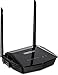 TRENDnet N300 Wireless Ads 2+ Modem Router, 4 X 10/100 Mbps LAN Ports, 1 X RJ-11 Port, Pre-Encrypted, TEW-723BRM, Black