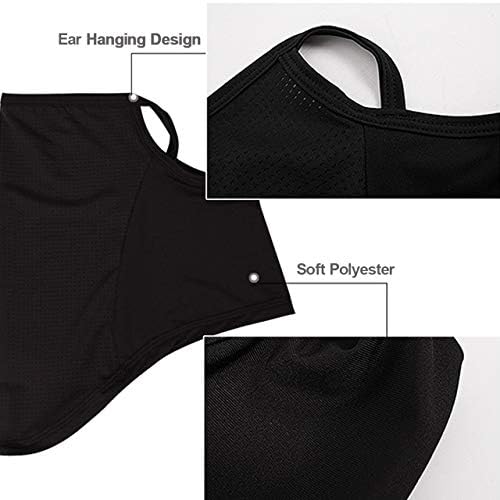 Multifunctional face covering in cool and dry fabric design, priced at $11.99.