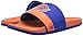 adidas Men's Adilette Team, Blue/Orange/White, 12