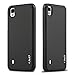 J&D Case Compatible for LG Tribute HD Case, Heavy Duty Dual Layer Hybrid Shock Proof Protective Rugged Bumper Case for LG Tribute HD Case, Black