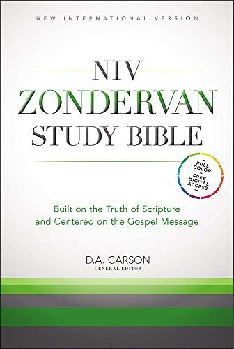 NIV Study Bible Hardback (New International Version)
