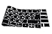 HRH Russian Silicone Keyboard Cover Keypad Skin for New MacBook Pro 13 15 Retina Display with Touch Bar A1706 A1707 (2016 Oct. Release) Both EU&US