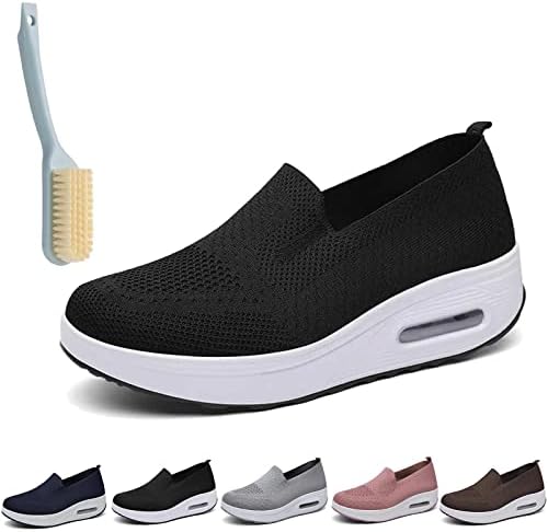 Women's Orthopedic Sneakers, Air Cushion Platform Diabetic Walking