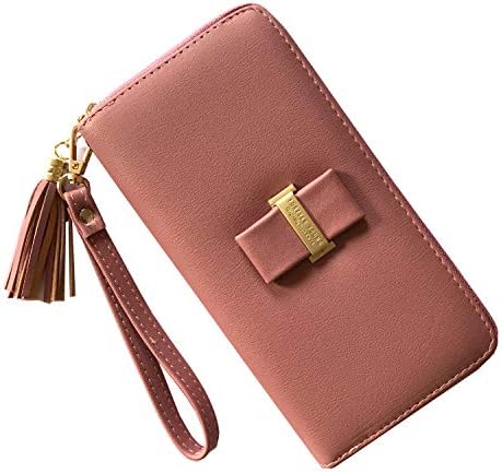 Women's/Girl's Wallet Clutch Card Holder Purse with Zipper 5# Series