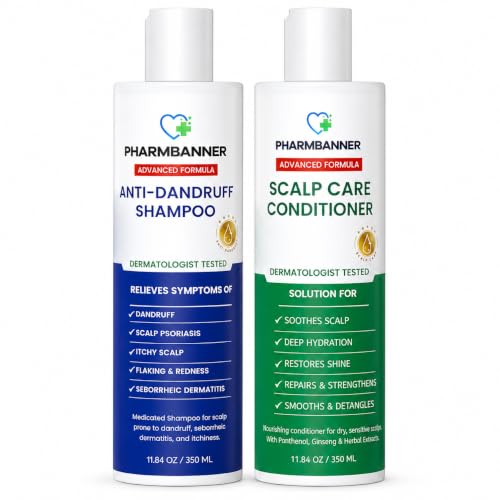 PHARMBANNER OTC Medicated Dandruff Shampoo Conditioner