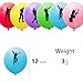 DMight Birthday Party Supplies for Game Fans, 60 Pcs Latex Balloons Party Favors, Double-side Design (Dance Moves)