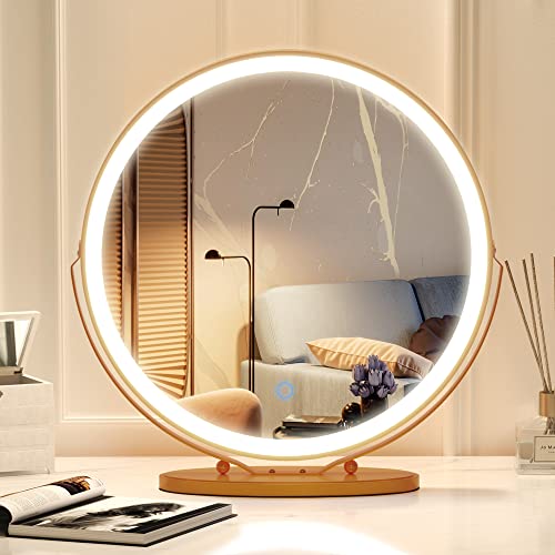 Vlsrka 20 inch Makeup Mirror Vanity Mirror with Lights, 3 Color