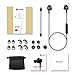 ANMII Bluetooth Earbuds, BT260 Wireless Headphones Magnetic Headsets, IPX5 Sweat-Proof Sports Headphones with Mic, Lightweight, 8 Hrs Play Time for Running, Cycling, Gym, Travelling