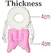 Baby Protector - Baby Ajustable Head Shoulder Safety Pad - Baby Head Cushion with Flexible Strap for Baby walking - for Baby Safety - for Crawling Baby - 4-24 Months Babies (Pink Angel Wing)