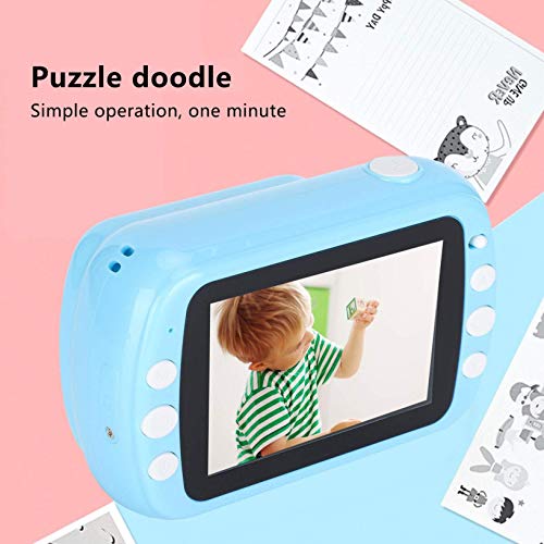 ZHJIUXINGBT Kinder Druckkamera, Mini-Sofortbildkamera, Sofortdruckkamera Thermodruckkamera Film Sofortbildkamera – Bild 7