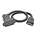 Tripp Lite High-Speed HDMI with Ethernet All-in-One Keystone/Panel Mount Coupler Cable (F/F), Angled Connector, 1 ft. (P164-001-KPA-BK)