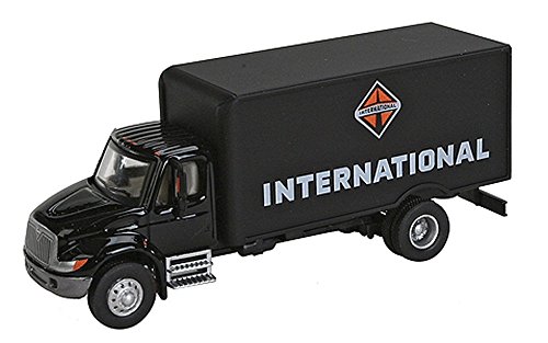 Walthers SceneMaster International, Black 4900 Single Axle Box Van